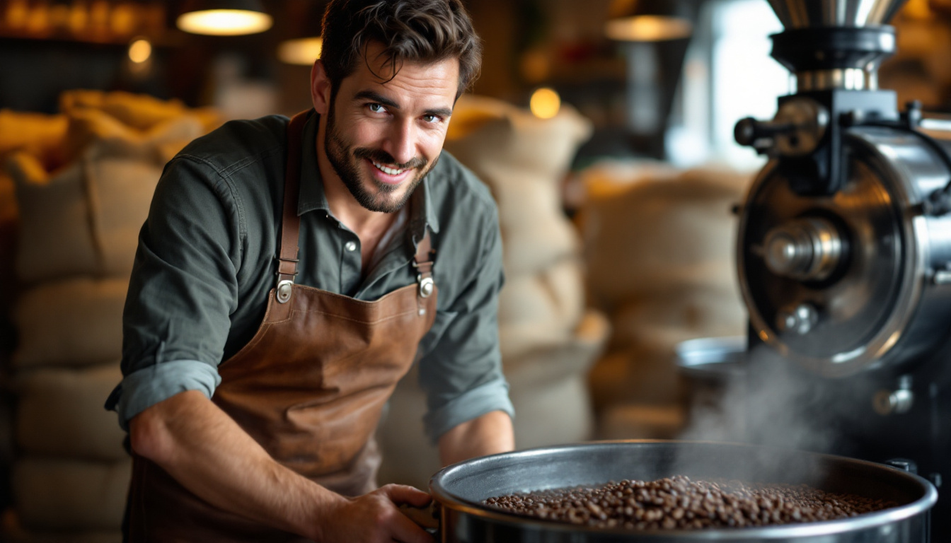 A Melbourne coffee roaster at the cooling tray, slow craft that rewards patience