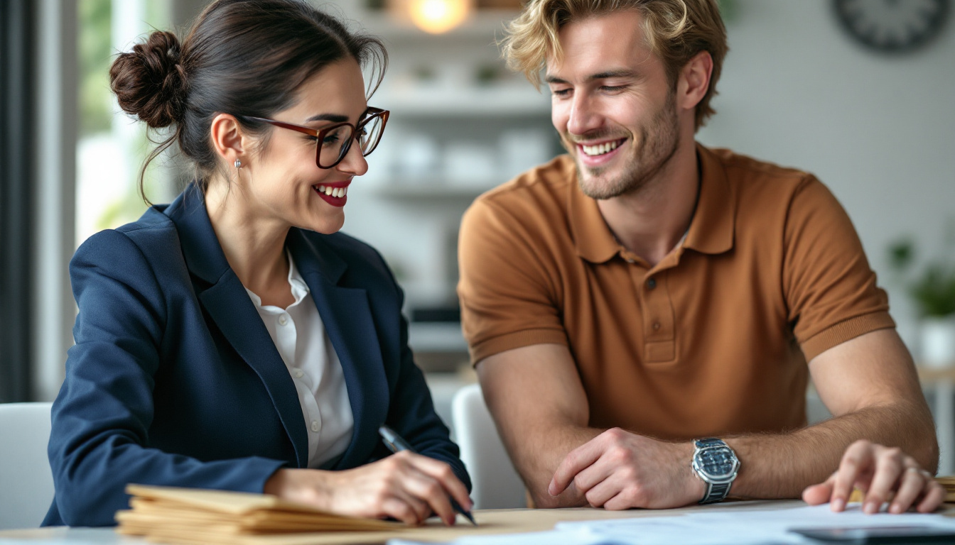A Melbourne accountant meeting a local small-business client