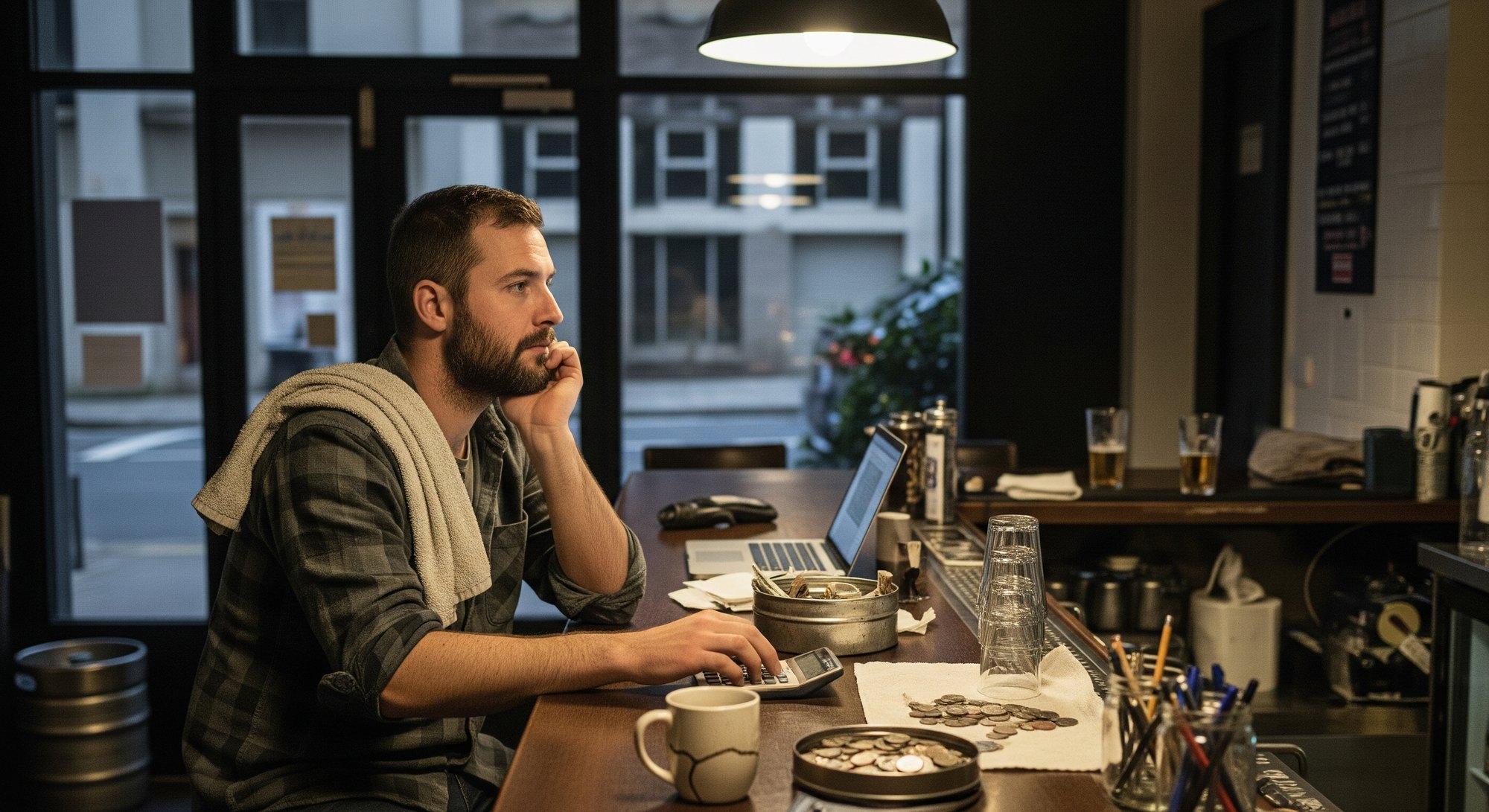 A Melbourne small-business owner weighing up SEO and Google Ads at her workbench