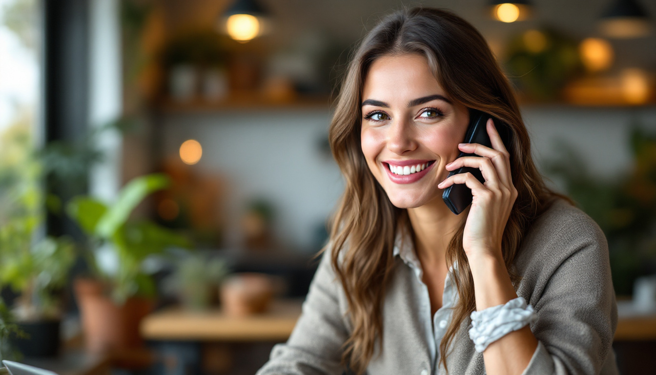 A clear, welcoming call to make contact, the moment a visitor becomes an enquiry
